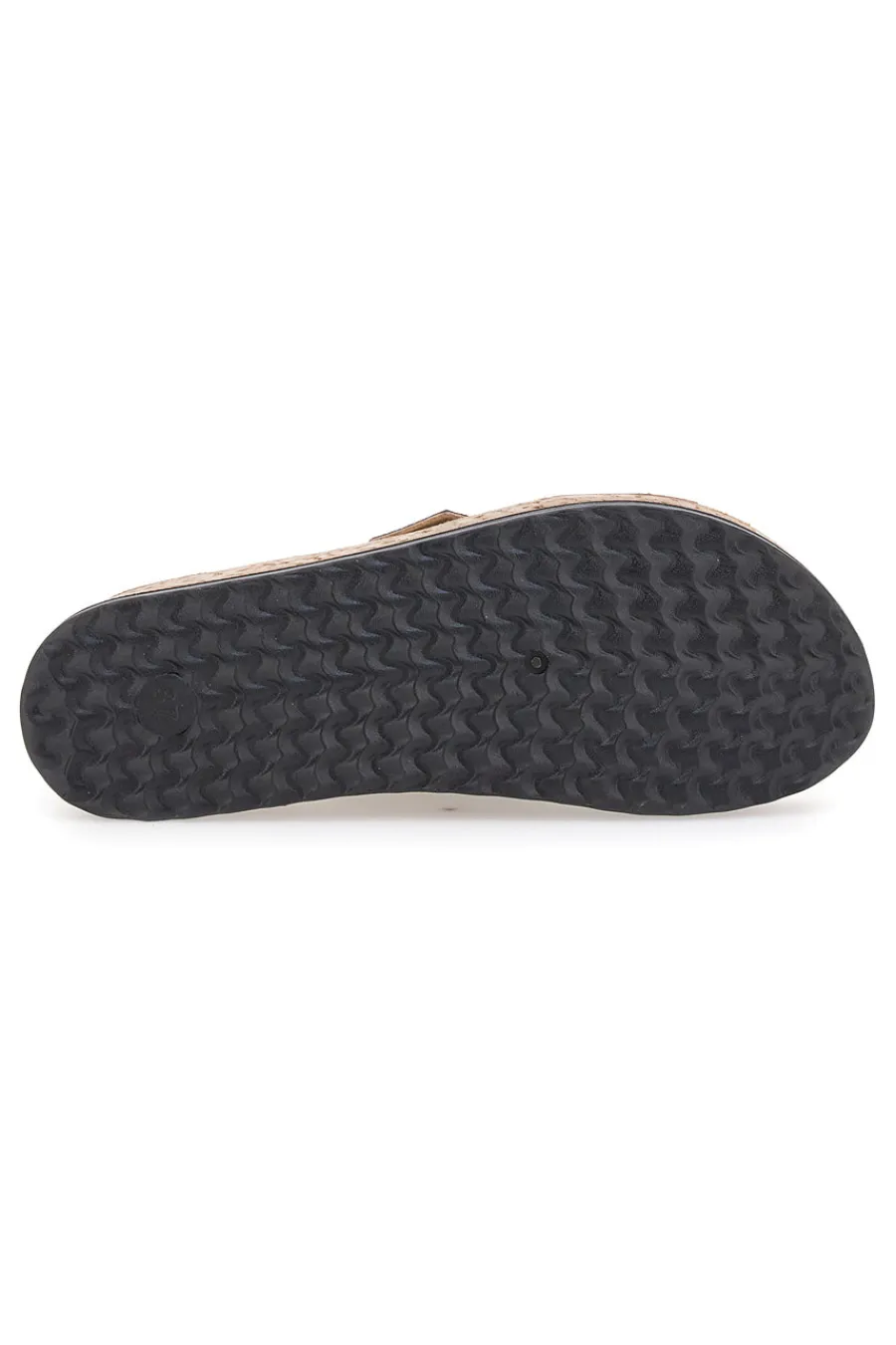 Ciabatte Nere con Platform e Fibbia 39 PK-INBLU Discount