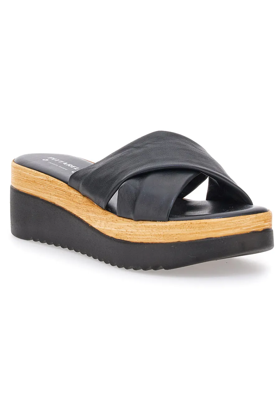 Ciabatte Nere Con Platform 2974-PITTARELLO LOVE Discount
