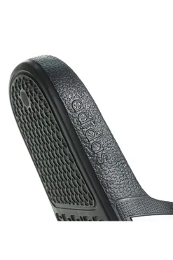 Ciabatte nere e bianche con strisce Adilette Aqua K-ADIDAS New