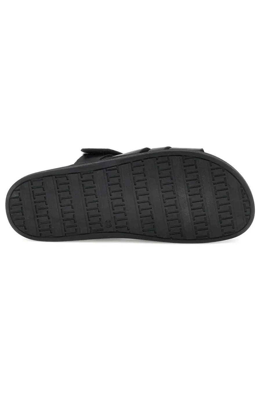 Ciabatte nere in vera pelle con strappo in velcro 1456531-PITTARELLO FOCUS Hot