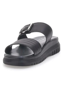 Ciabatte nere in vera pelle Made in Italy 36091926-PITTARELLO LOVE Hot