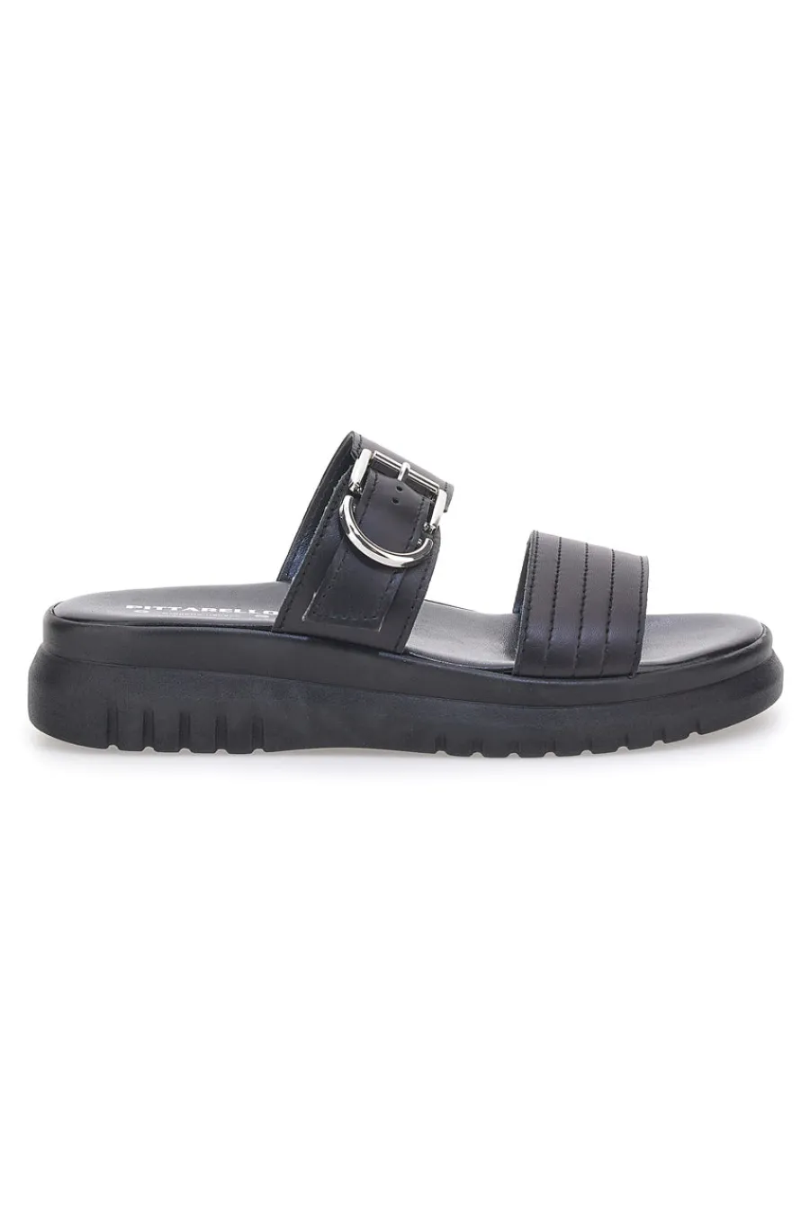 Ciabatte nere in vera pelle Made in Italy 36091926-PITTARELLO LOVE Hot