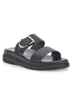 Ciabatte nere in vera pelle Made in Italy 36091926-PITTARELLO LOVE Hot