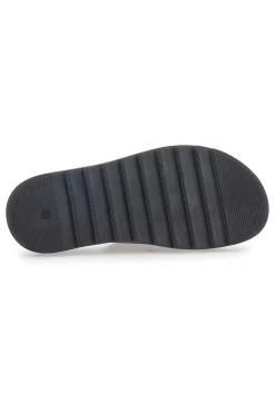 Ciabatte Nere In Vera Pelle Capsule 27154-PITTARELLO Discount