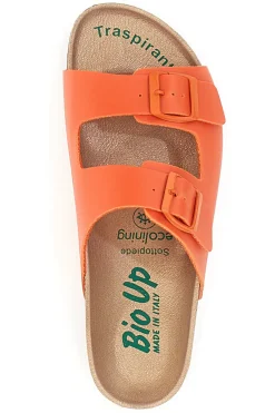 Ciabatte Nere Made In Italy Con Cinturini Regolabili 25413-BIO UP Clearance