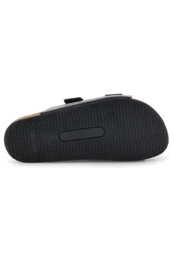 Ciabatte nero doppia fibbia 335A20630SR-PITTARELLO TIERRA Outlet