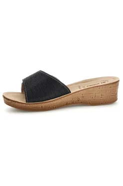 Ciabatte Nero Fascia Con Strass 2690-INBLU New