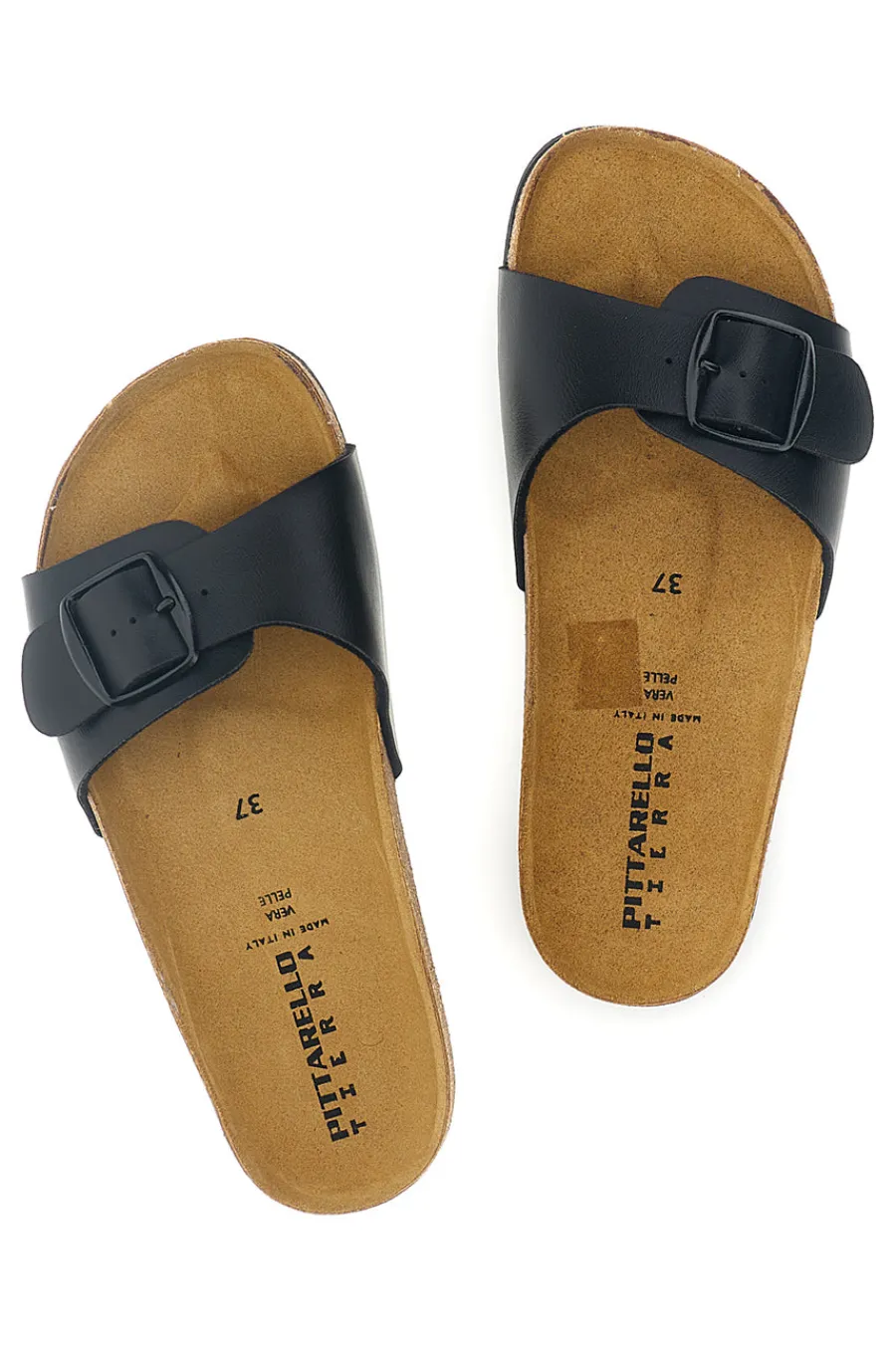 Ciabatte sottopiede in vera pelle 257A21030SR-PITTARELLO TIERRA Discount