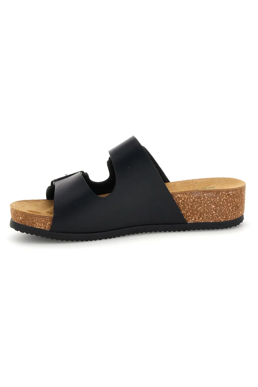 Ciabatte nero sottopiede in vera pelle 293A350SR-PITTARELLO ECO