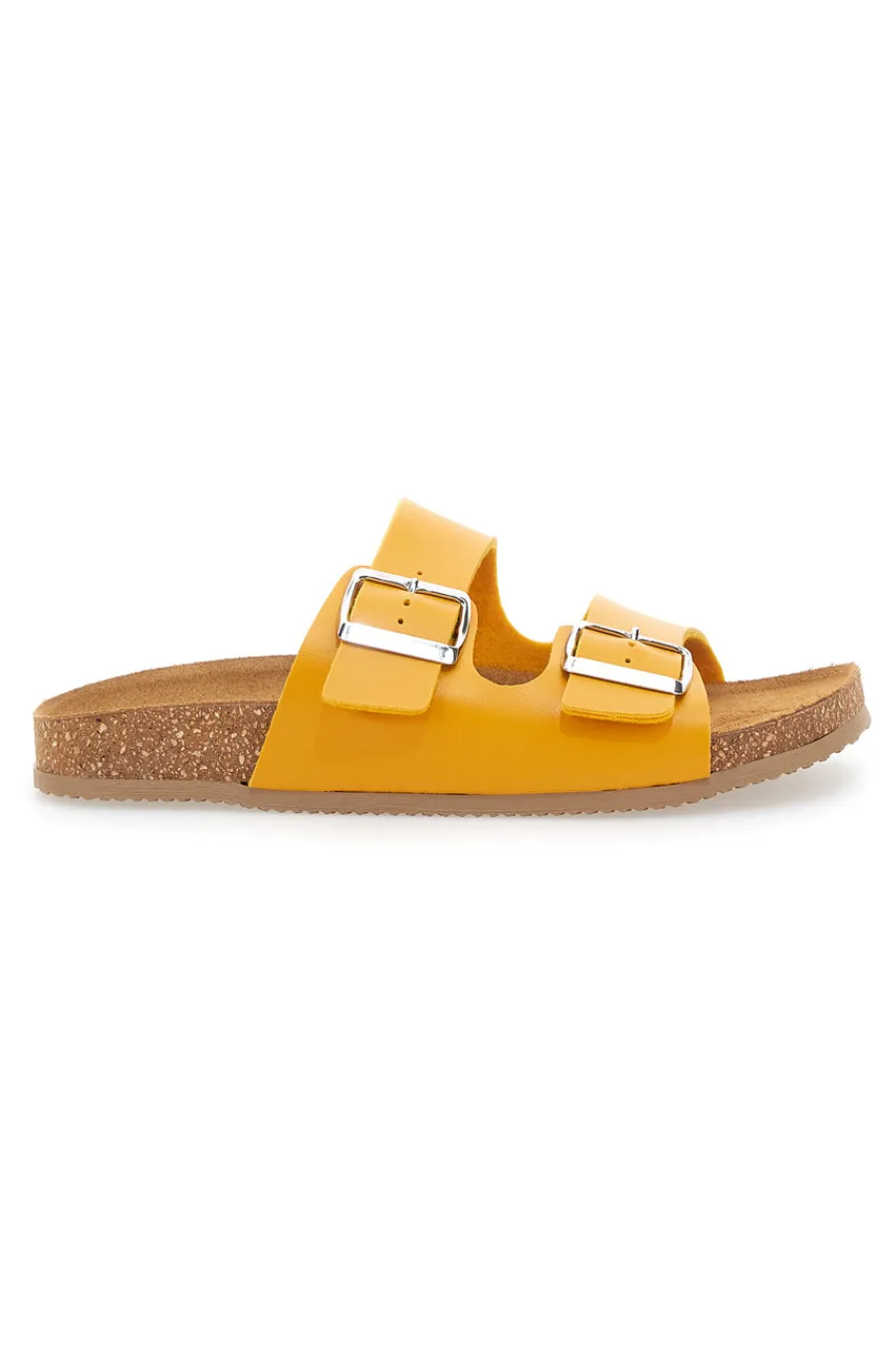 Ciabatte Ocra con Doppia Fibbia Made in Italy 335A20630SR-PITTARELLO TIERRA Clearance