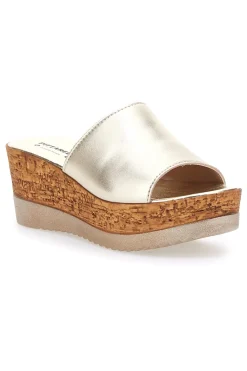Ciabatte con Fascia in Pelle Made in Italy 233170428-PITTARELLO Outlet