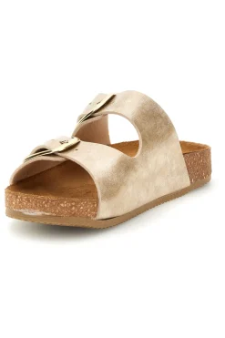 Ciabatte oro sottopiede in vera pelle 335A20630SR-PITTARELLO TIERRA Best