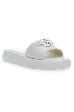 Ciabatte Platform 8173 Bianche-LAURA BIAGIOTTI Outlet
