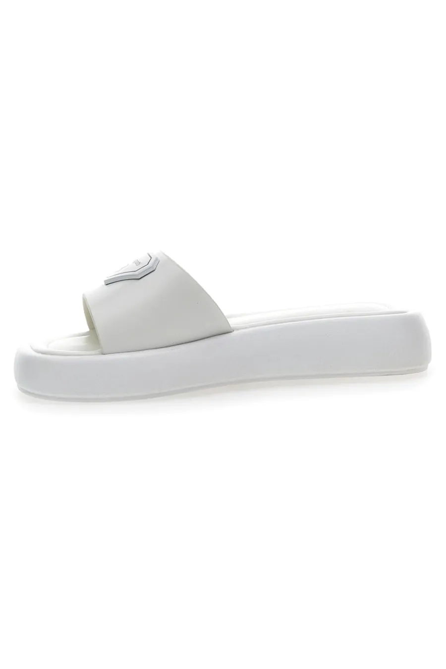 Ciabatte Platform 8173 Bianche-LAURA BIAGIOTTI Outlet