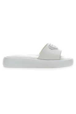 Ciabatte Platform 8173 Bianche-LAURA BIAGIOTTI Outlet