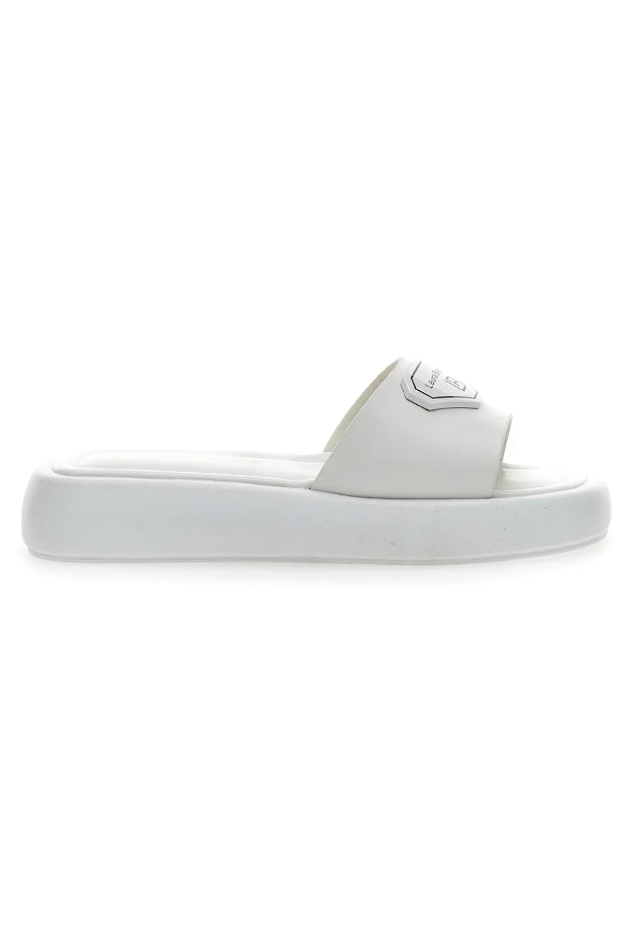 Ciabatte Platform 8173 Bianche-LAURA BIAGIOTTI Outlet