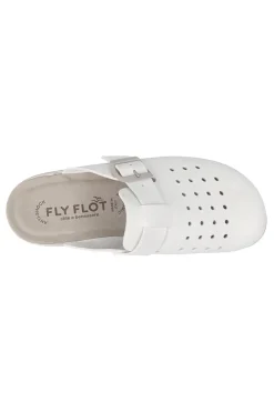Ciabatte professionali bianche con cinturino regolabile 90510J34EA-FLY FLOT New