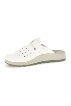 Ciabatte professionali bianche con cinturino regolabile 90510J34EA-FLY FLOT New