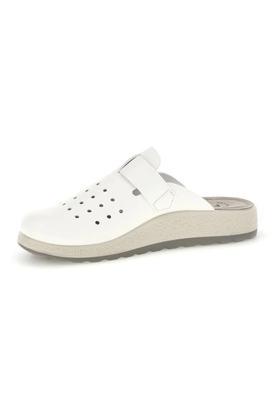 Ciabatte professionali bianche con cinturino regolabile 90510J34EA-FLY FLOT New