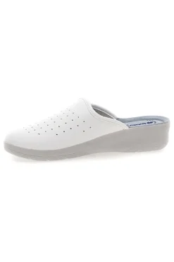 Ciabatte professionali da donna bianche traforate 5033-INBLU New