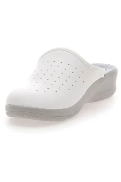 Ciabatte professionali da donna bianche traforate 5033-INBLU New