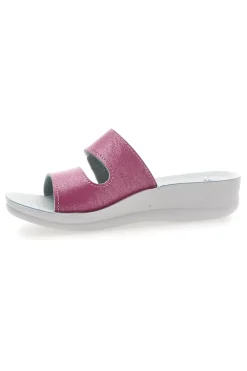 Ciabatte rosa con doppia fascia regolabile e plantare anatomico 63VR-INBLU Best