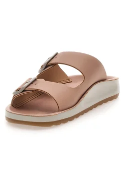 Ciabatte con doppia fibbia e fondo comfort 77077ZZ-FLY FLOT Online