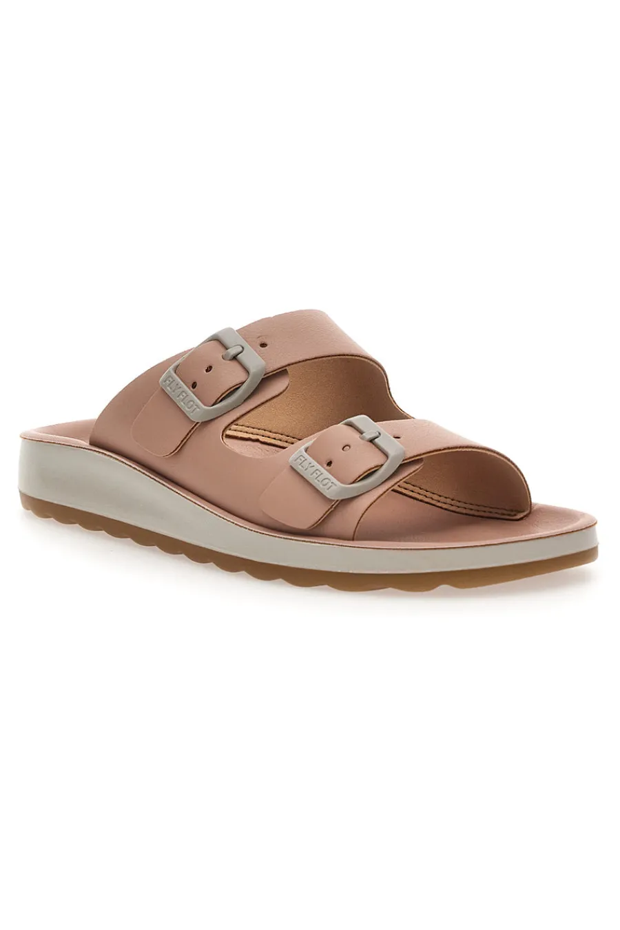 Ciabatte con doppia fibbia e fondo comfort 77077ZZ-FLY FLOT Online