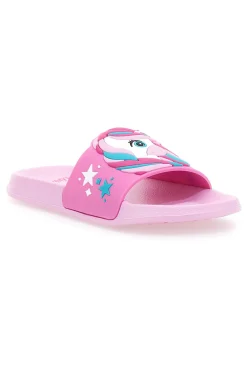 Ciabatte Rosa Con Fascia Unicorn S8010082S
