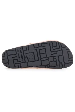 Ciabatte doppia fibbia sottopiede in pelle suola antiscivolo 335CF20630SR-PITTARELLO GREEN WALK Outlet