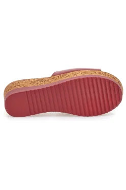 Ciabatte Rossi con Fascia in Pelle Made in Italy 233170428-PITTARELLO Hot