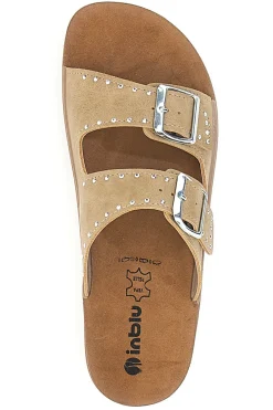 Ciabatte Sabbia con Fibbie 48 CP-INBLU Outlet