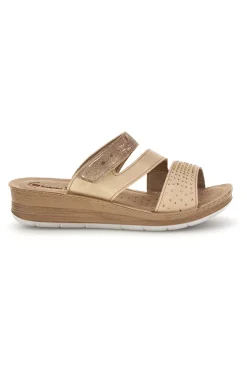 Ciabatte con sottopiede in pelle 62 FC-INBLU Best