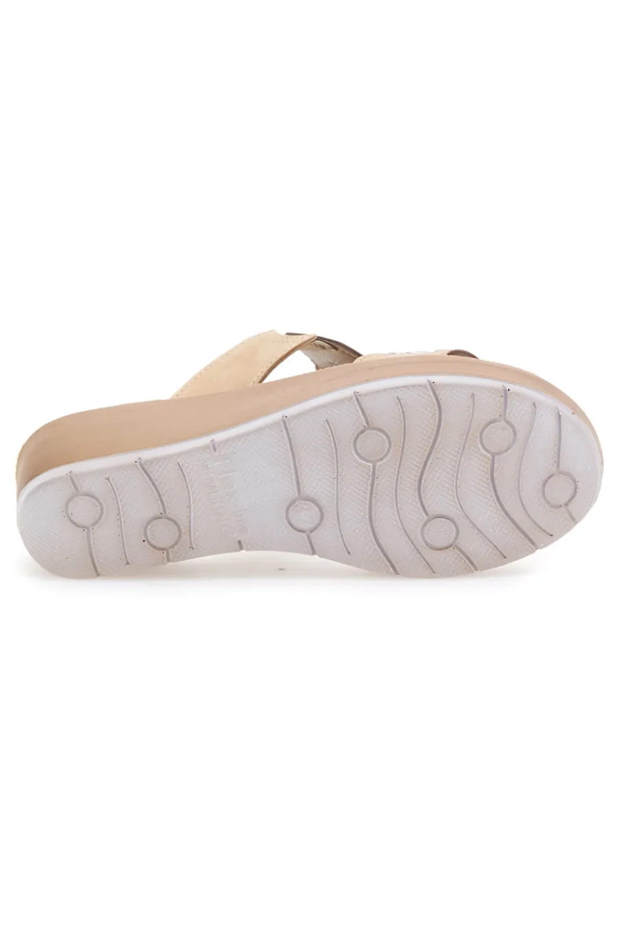 Ciabatte con Zeppa e Strass 23RN-INBLU Sale