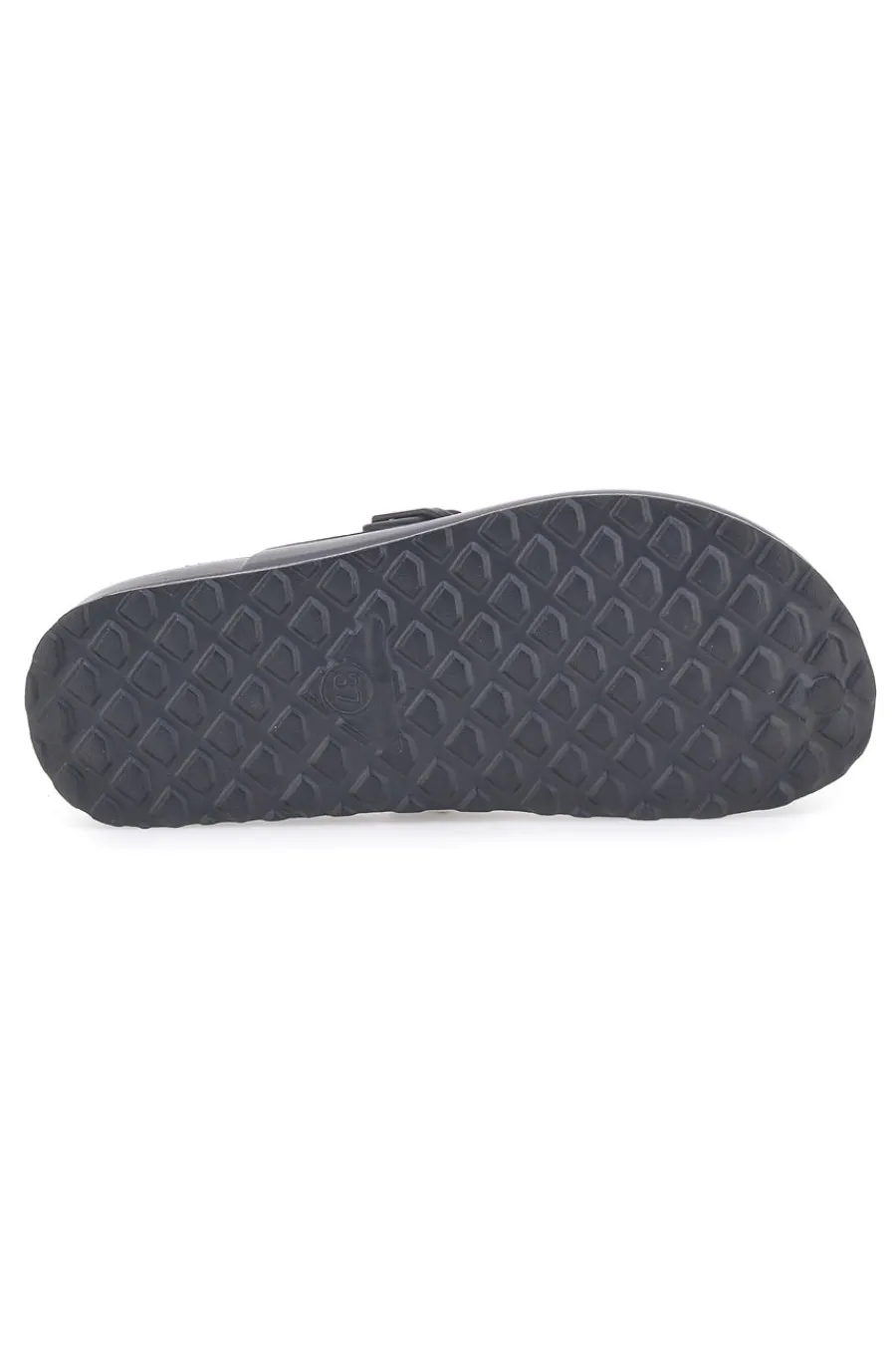 Ciabatte sabot nere in gomma con fibbia EV085-EVERLAST Hot