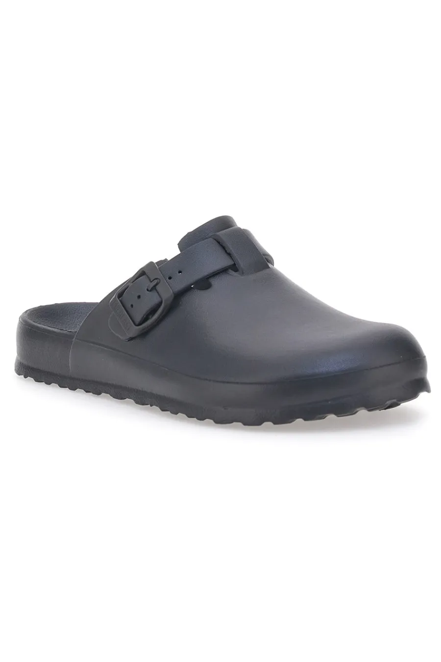 Ciabatte sabot nere in gomma con fibbia EV085-EVERLAST Hot
