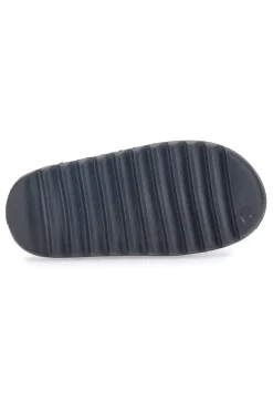 Ciabatte Slide in Gomma Nere World 46-COVERI Outlet