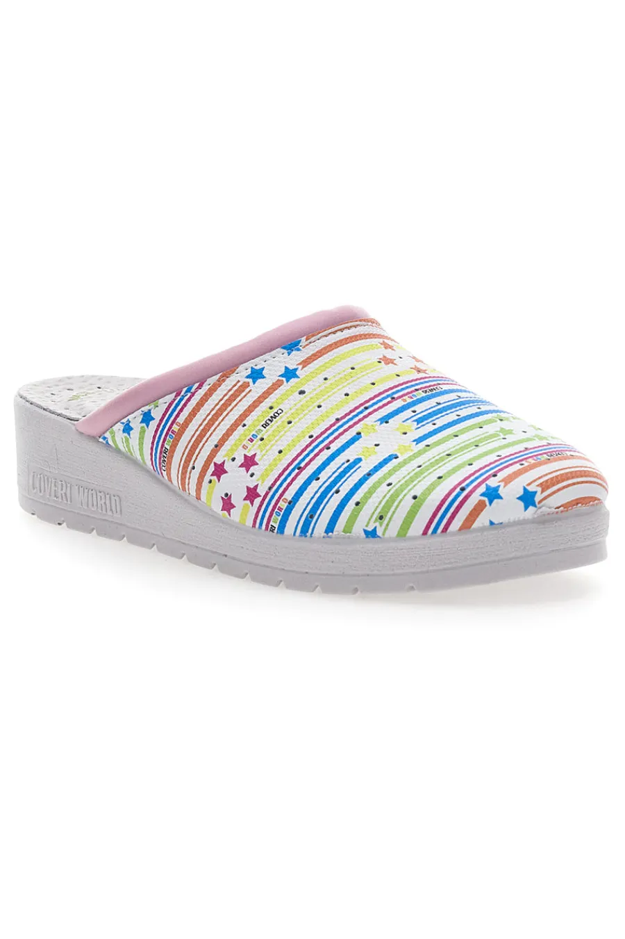 Ciabatte Stampa colorata 24903-COVERI WORLD Discount