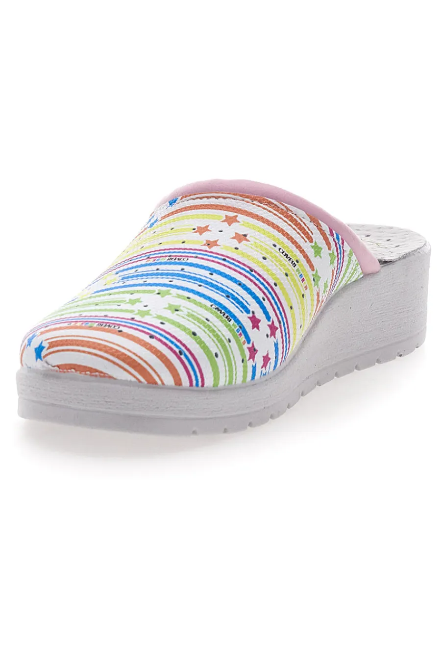 Ciabatte Stampa colorata 24903-COVERI WORLD Discount