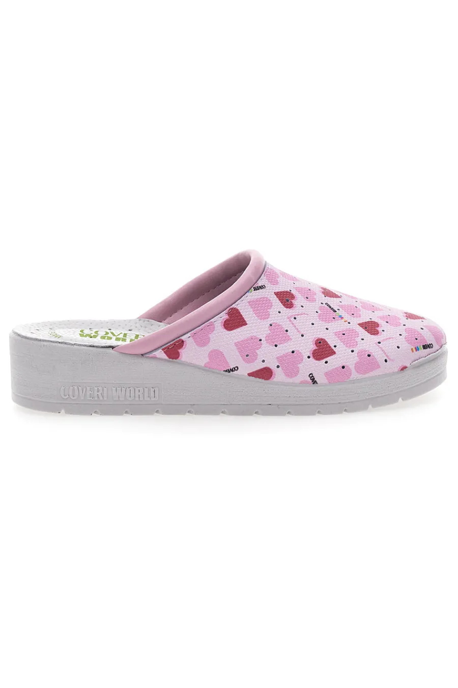 Ciabatte Stampa Cuori 24906-COVERI WORLD Hot