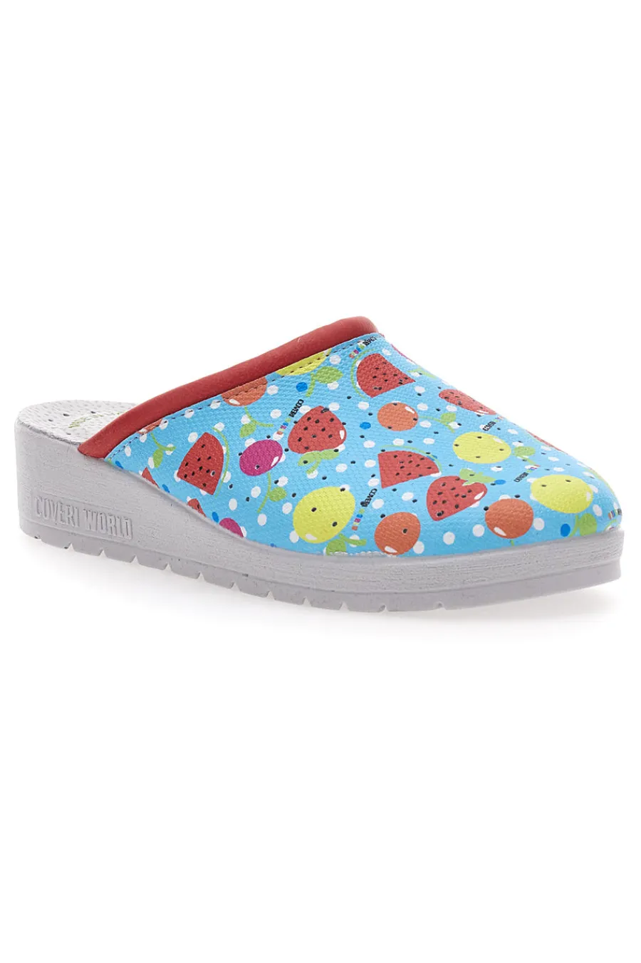 Ciabatte Stampa Frutta 24900-COVERI WORLD Clearance