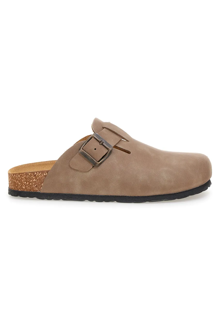 Ciabatte con fibbia in vera pelle 335A013PR-PITTARELLO TIERRA Discount