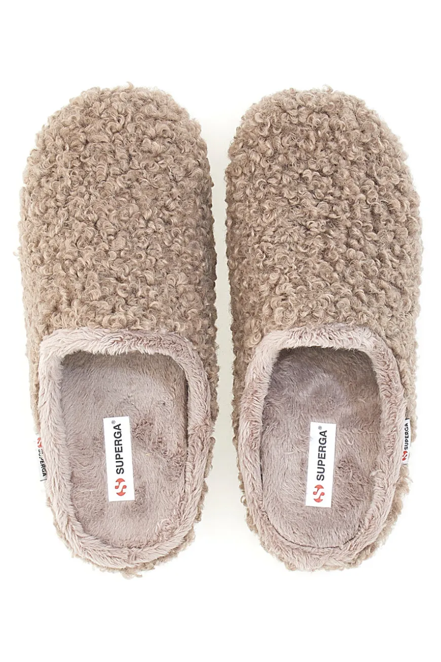 Ciabatte Taupe con Plantare estraibile Superga 10733