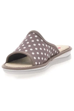Ciabatte e a Pois Bianchi Made in Italy 5179-LINEA COMODA