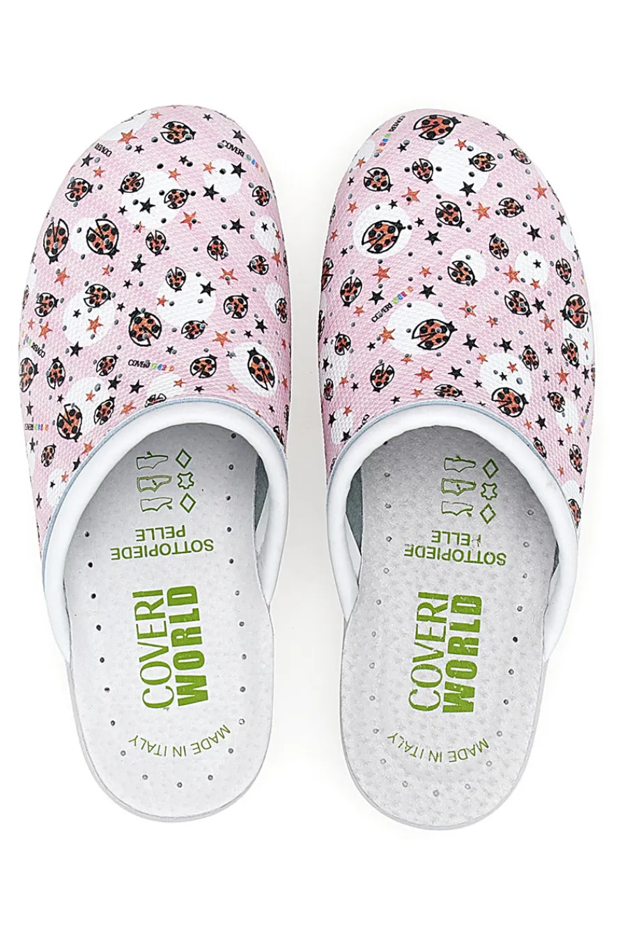 Coccinelle Print Hausschuhe 24904-COVERI WORLD New