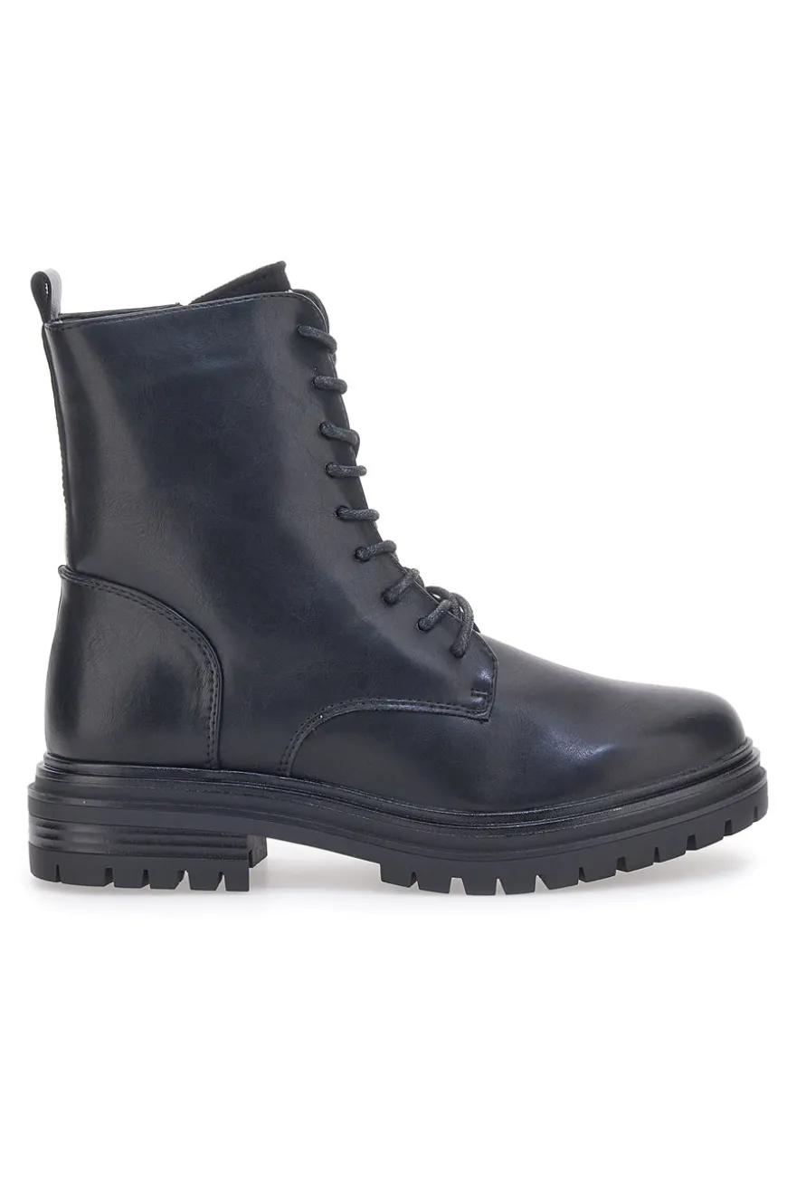 Combat Boots Neri Cafè Cost 200130A