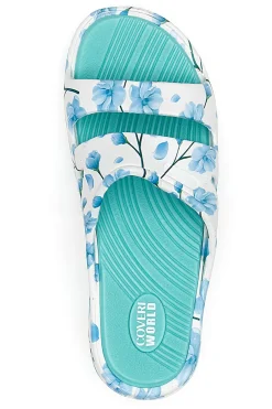 Coveri Worls 36 Blaue Gummipantoffeln-COVERI WORLD Clearance