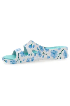 Coveri Worls 36 Blaue Gummipantoffeln-COVERI WORLD Clearance