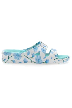 Coveri Worls 36 Blaue Gummipantoffeln-COVERI WORLD Clearance