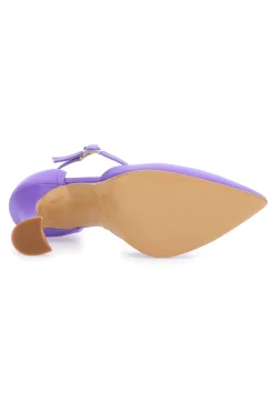 Décolleté a Punta 704 Raso Glicine-PITTARELLO LOVE Outlet